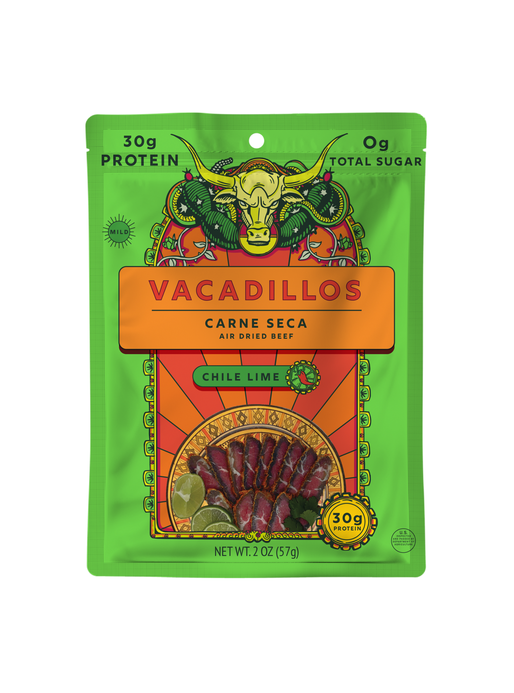Chile Lime Carne Seca - 2 oz.