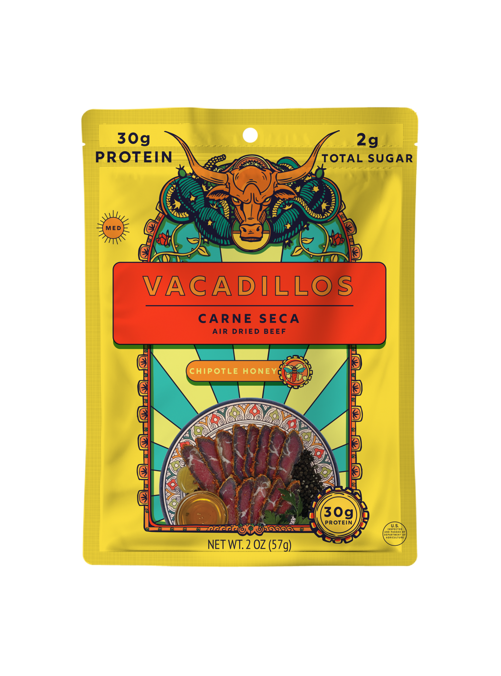 Chipotle Honey Carne Seca - 2 oz.