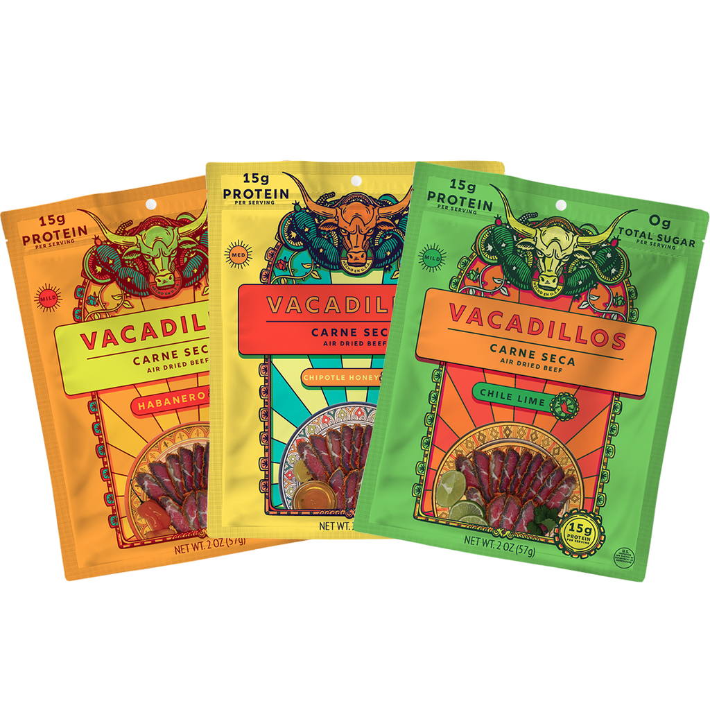 Variety 3 Pack Carne Seca 2oz
